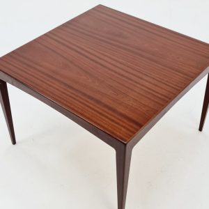 German Mahogany coffee table/ side table By WK Möbel, 1960s