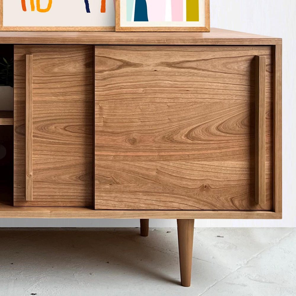 Kasse Credenza / TV Stand - Solid Cherry - Image 4