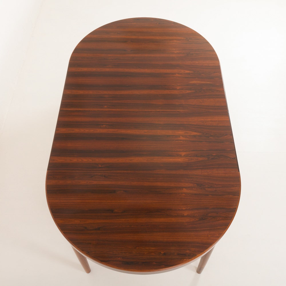 Harry Ostergaard Rio Palisander extension table for Randers Mobelfabrik, Denmark 1960s - Image 7