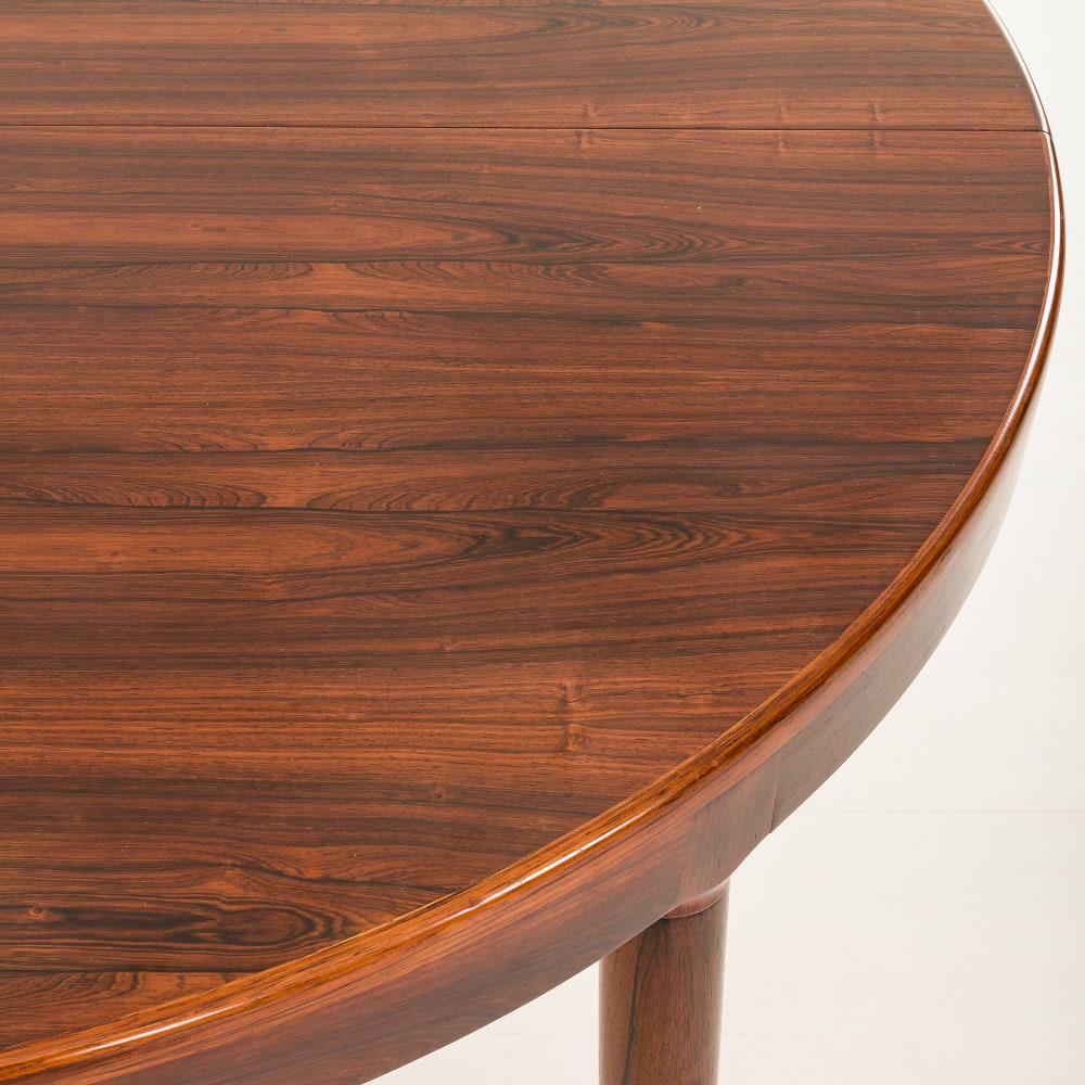 Harry Ostergaard Rio Palisander extension table for Randers Mobelfabrik, Denmark 1960s - Image 5