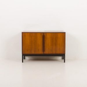 Vintage Rosewood Bar Cabinet by Sigvard Bernadotte & Acton Bjorn for Atlas and Silkeborg Mobelfabrik 1960s
