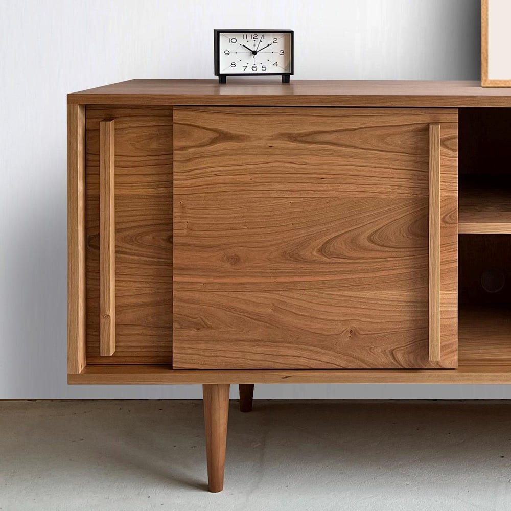 Kasse Credenza / TV Stand - Solid Cherry - Image 5