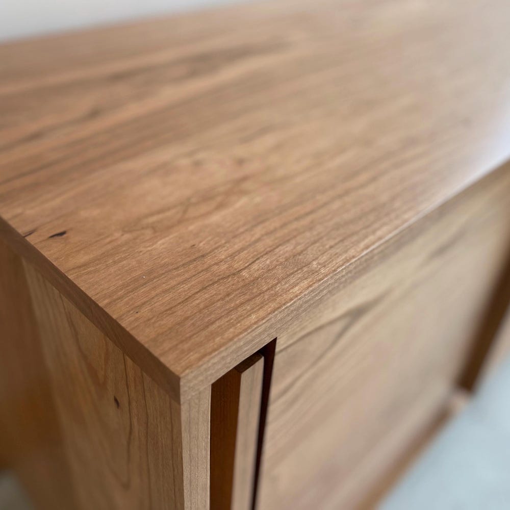 Kasse Credenza / TV Stand - Solid Cherry - Image 7