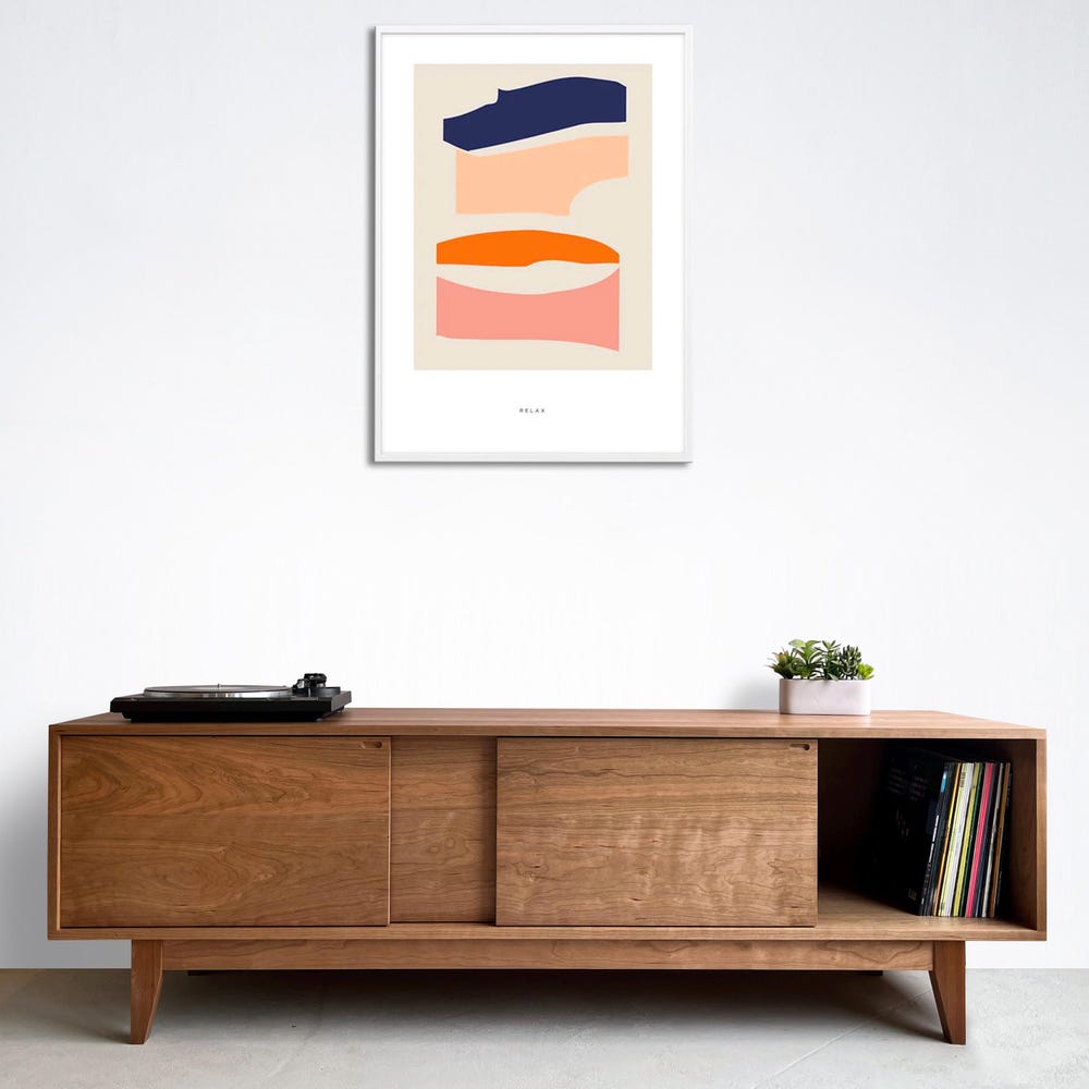 Roosevelt Credenza - Solid Cherry - Wood base - In Stock! - Image 5