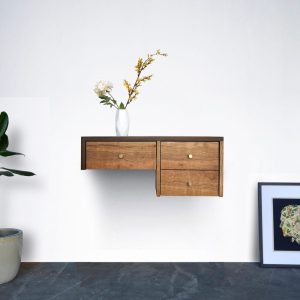 il_1000x1000.6331550014_ms0c.jpg Walnut and Cherry Console - Floating -In Stock!