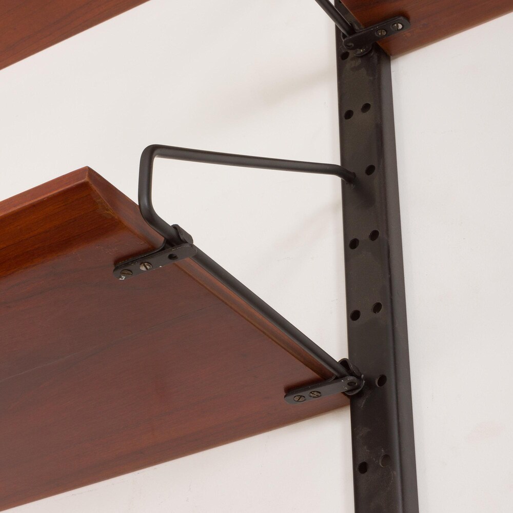 Italian mid century modern extra large wall unit with hidden desk, 1960s - Image 7