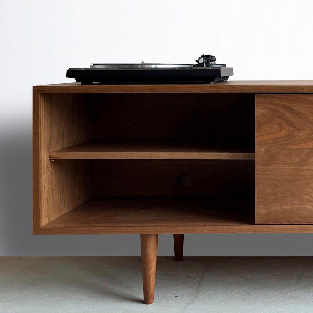 Roosevelt Credenza - Solid Cherry - In Stock! - Image 8