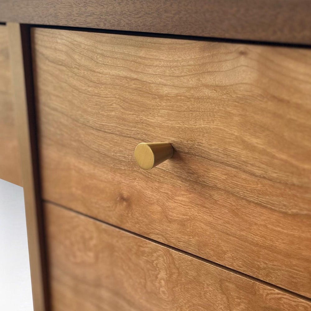 Walnut and Cherry Console - Floating -In Stock! - Image 6