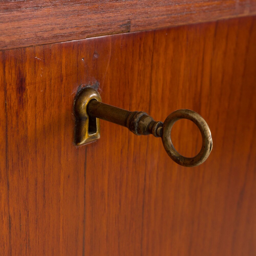 Italian mid century modern extra large wall unit with hidden desk, 1960s - Image 8