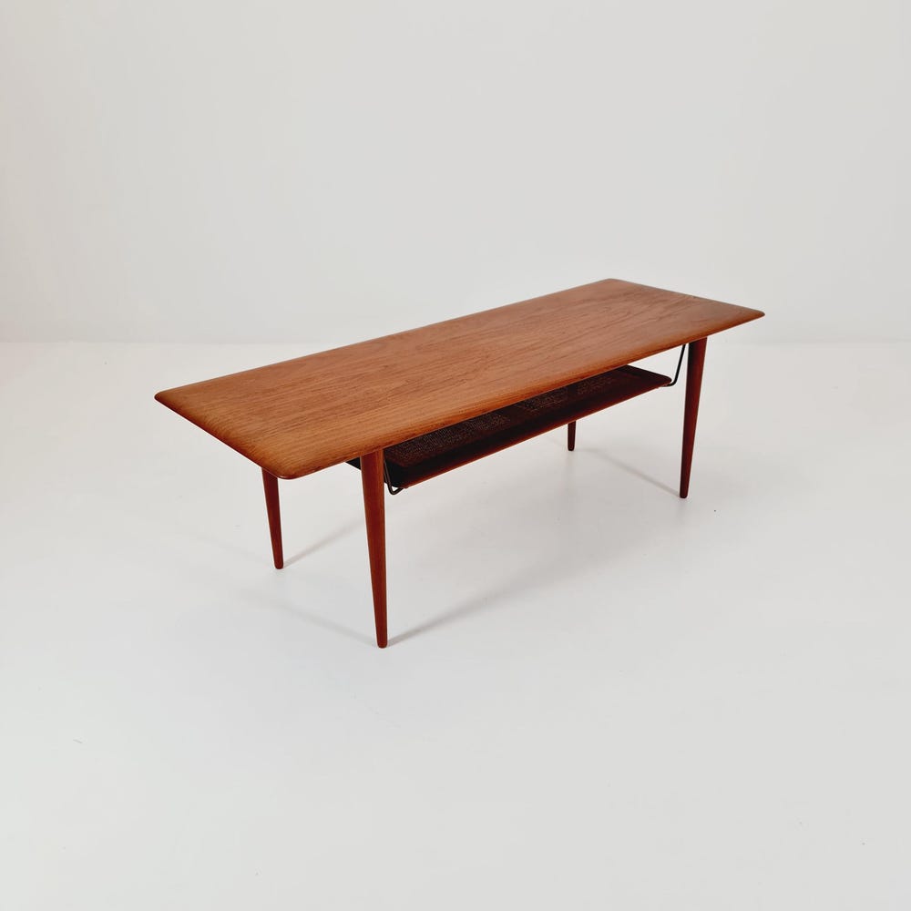 Danish Teak Coffee Table by Peter Hvidt &Orla Mølgaard for France and søn, 1960s
