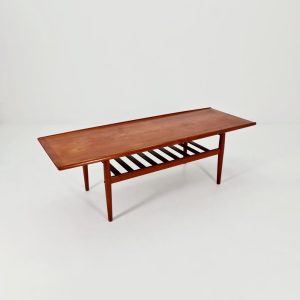 Danish teak coffee table by Grete Jalk for Glostrup Møbelfabrik, 1960s