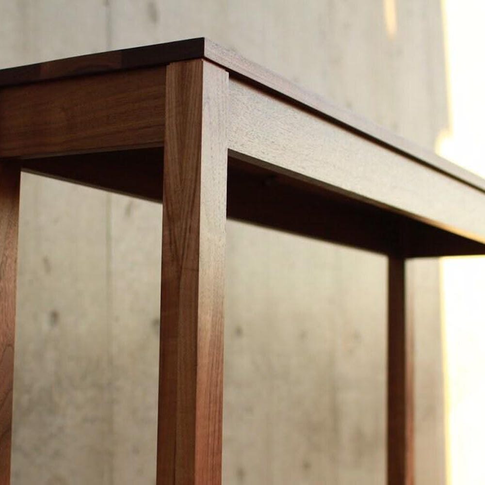 Warner Hallway Table, Modern Entryway Table, Modern Console Table, Wood Rectangular Entry Table (Shown in Walnut) - Image 4