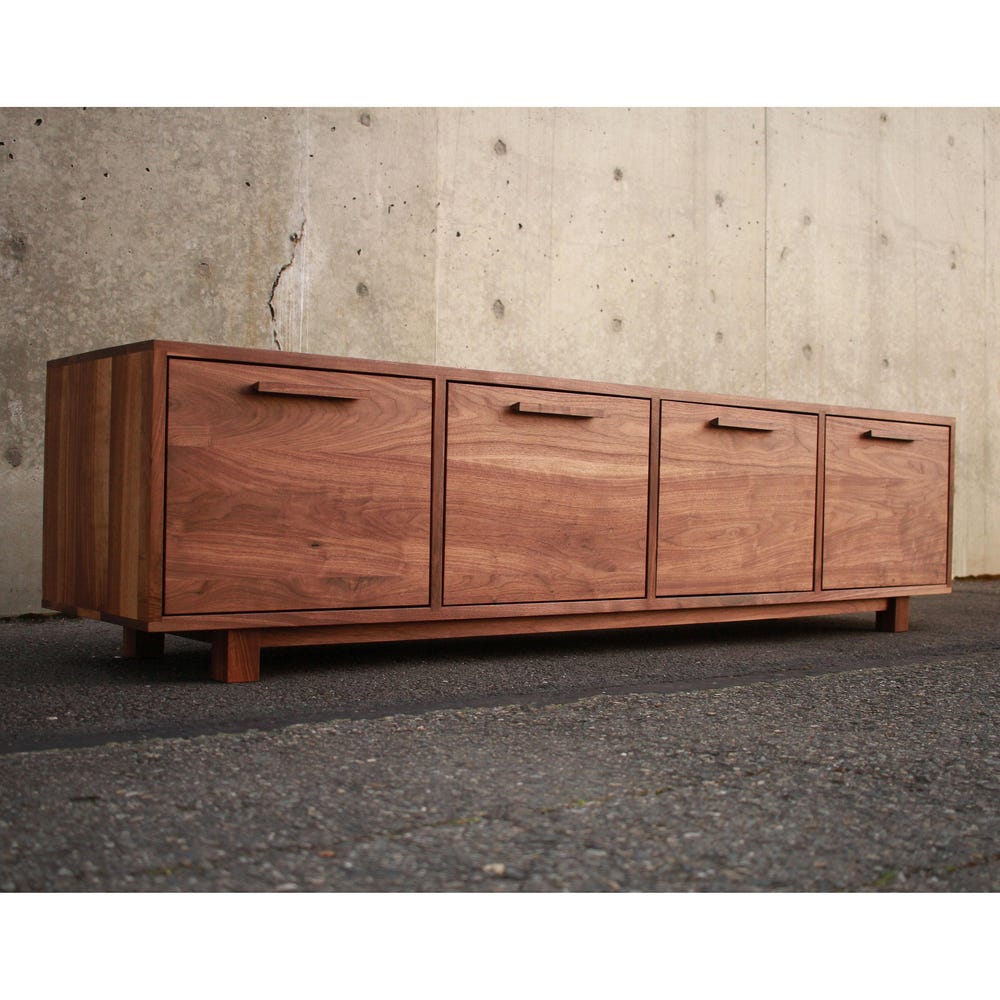 Clarkson Drawer Bench, 72"W, Modern Entryway Bench, Drawer Bench, Storage Bench, Solid Wood (Shown in Walnut) - Image 2