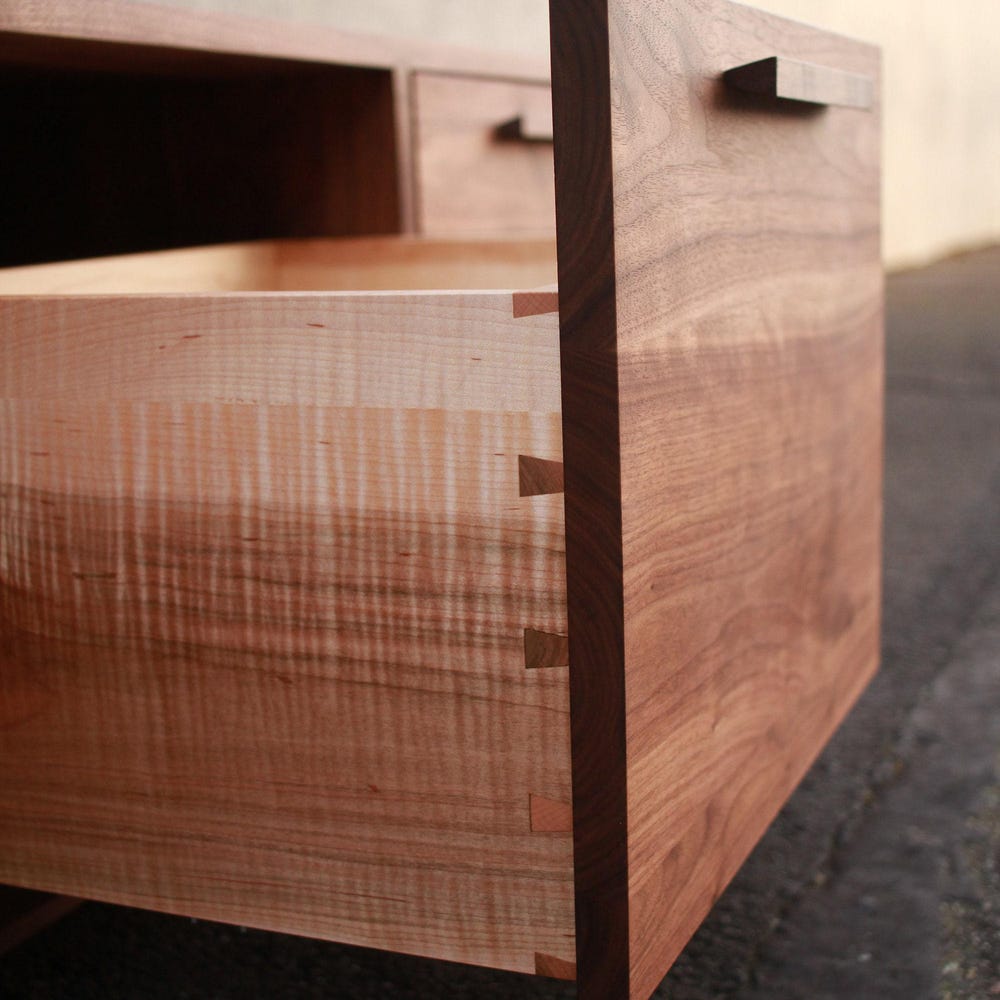 Clarkson Drawer Bench, 72"W, Modern Entryway Bench, Drawer Bench, Storage Bench, Solid Wood (Shown in Walnut) - Image 6