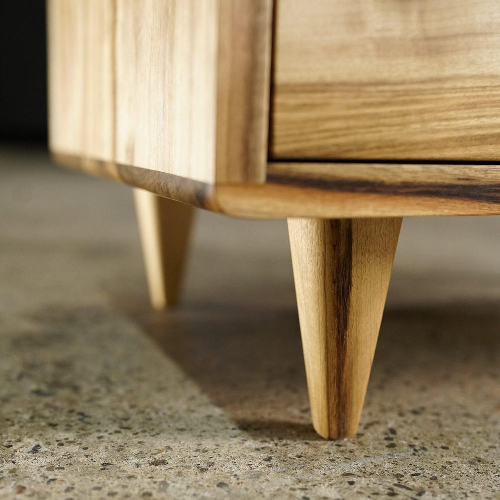 Fullstack Bookcase, Modern Vinyl Storage, Rounded Corners (Shown in Myrtle) - Image 7