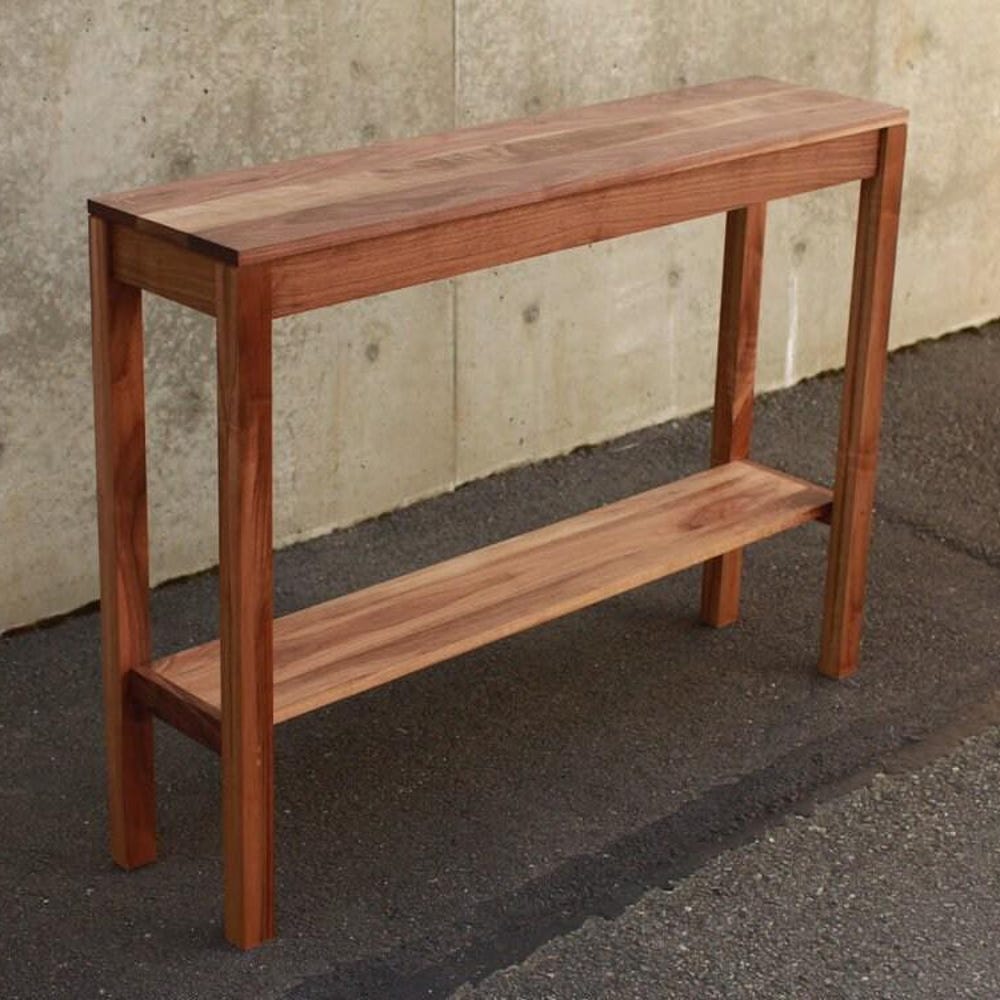 Warner Hallway Table, Modern Entryway Table, Modern Console Table, Wood Rectangular Entry Table (Shown in Walnut) - Image 2