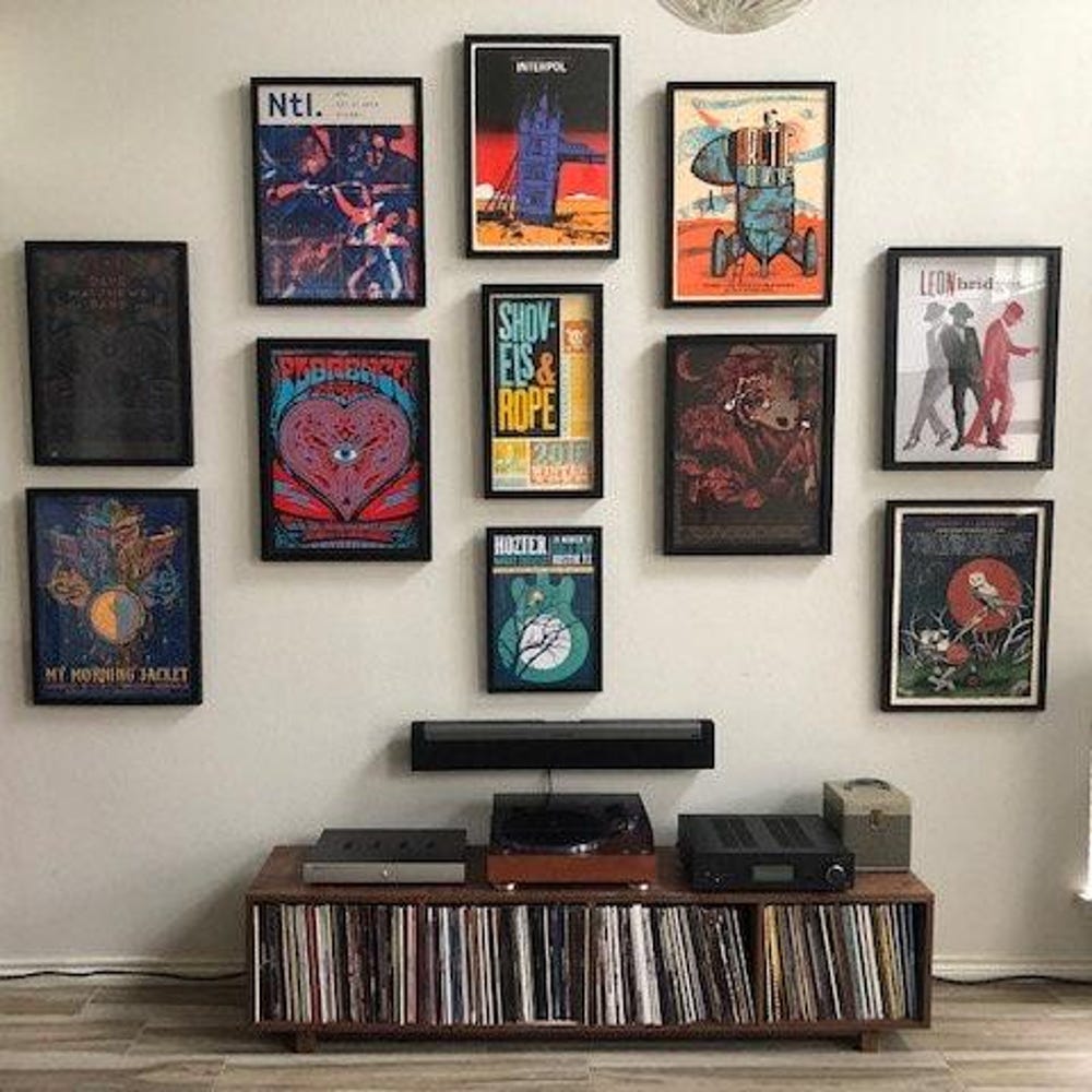 Warner Foyer Bench / LP Vinyl Storage, Modern Entry Storage, Mid Century Inspired, Record Bench (Shown in Walnut) - Image 7