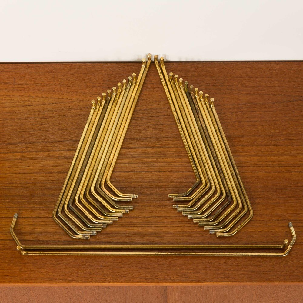 Poul Cadovius teak 4-bay wall unit for Cado, Denmark 1960s - Image 10