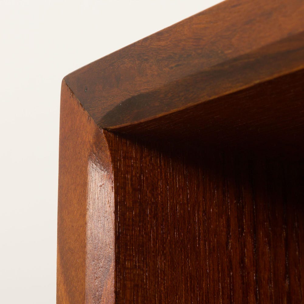 Poul Cadovius entry teak wall unit with a console for Cado, 1960s - Image 10