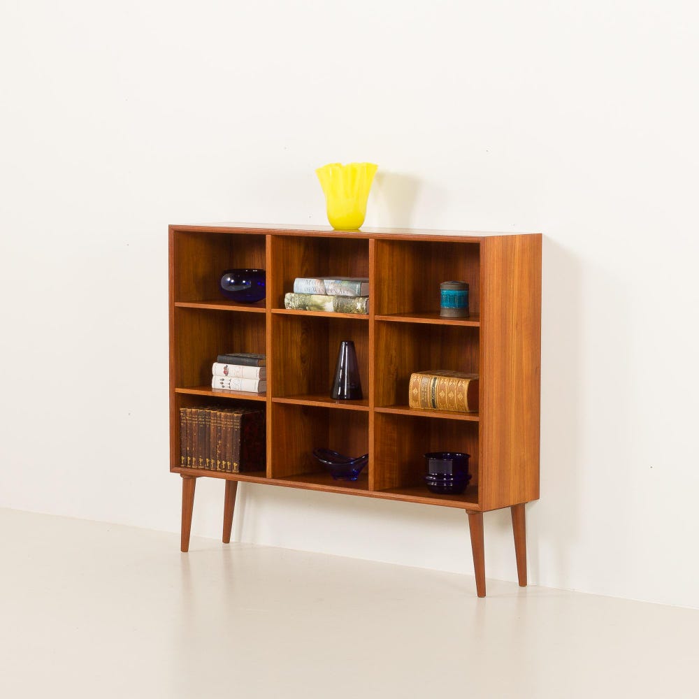 Small Danish teak mid century bookcase attr. to Poul Hundevad, 1960s - Image 2