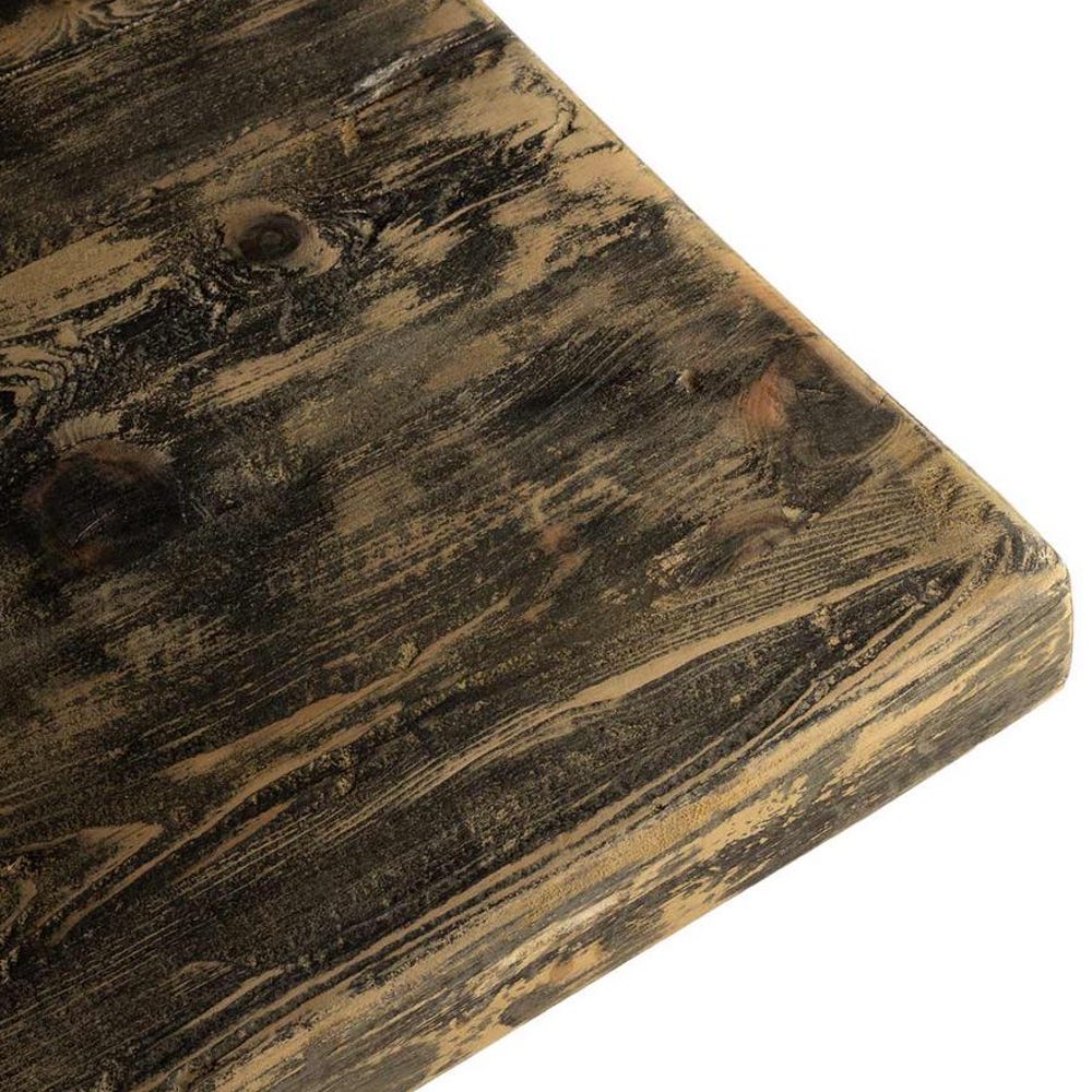 Rustic Coffee Table Solid Wood – Reclaimed Pine Coffee Table – Natural Wood Living Room Table Handmade Farmhouse Decor - Image 7