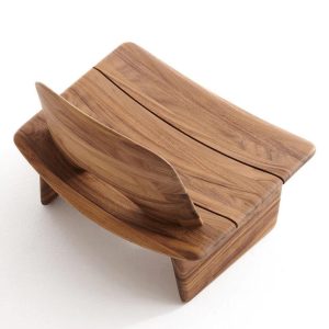 il_1000x1000.6809006954_agi1-1.jpg Set of 2 Solid Walnut Lounge Chairs – Minimalist Armchairs – Mid Century Modern Wood Accent Chairs – Seating for Living Room or Bedroom