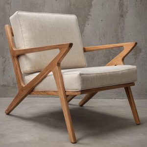 il_1000x1000.6820790108_j47n.jpg Kangaroo Chair, Wood Accent Chair, for Living Room, Patio, Terrace, Bedroom & Lounge, Mid Century