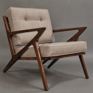il_1000x1000.6820790840_rr8i.jpg Kangaroo Chair, Wood Accent Chair, for Living Room, Patio, Terrace, Bedroom & Lounge, Mid Century