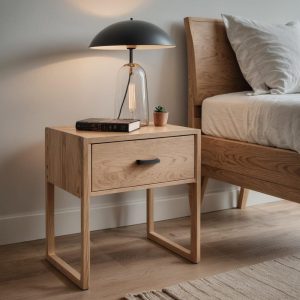 il_1000x1000.6820800054_9lb3.jpg Real wood bedside table / nightstand / side table / bedroom dresser / bedroom furniture / bed side table / oak bedside table