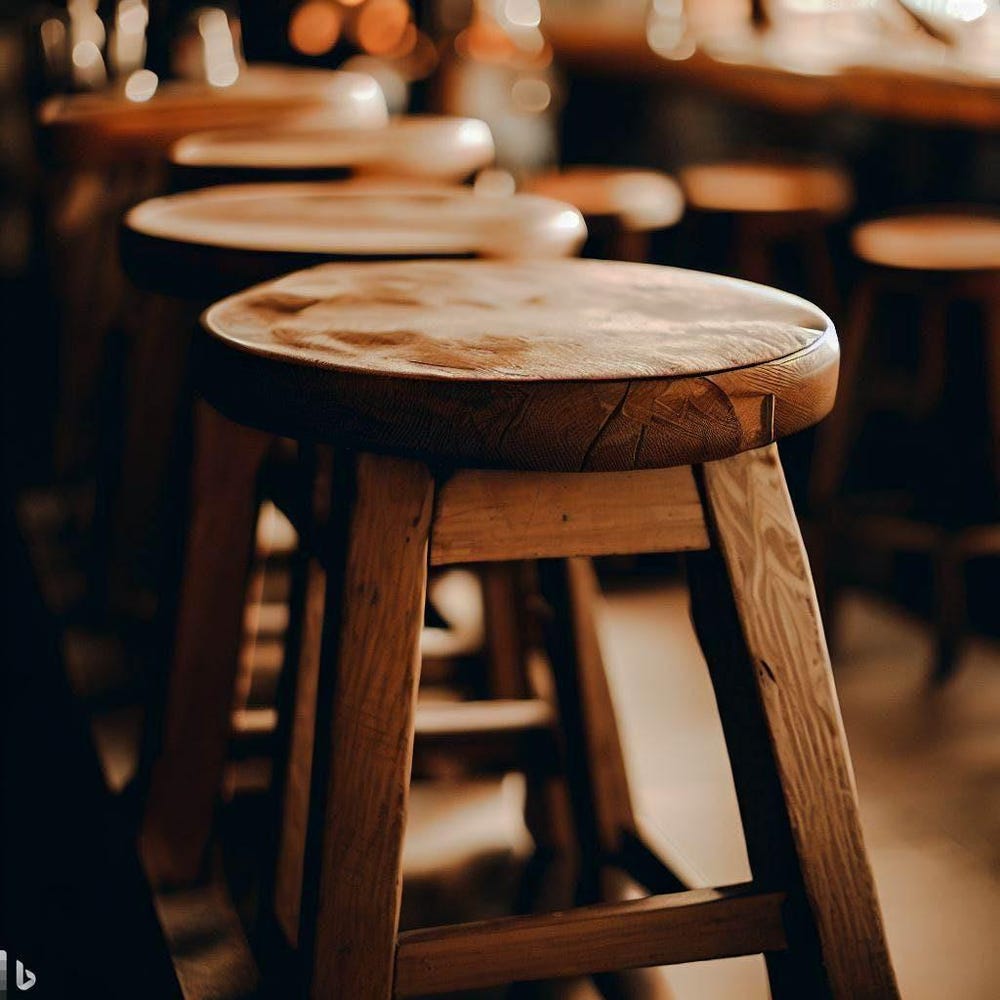 Wooden stool / side table / plant stool / handmade stool / stool round / stool / Made to order / natural wood / gift idea - Image 5
