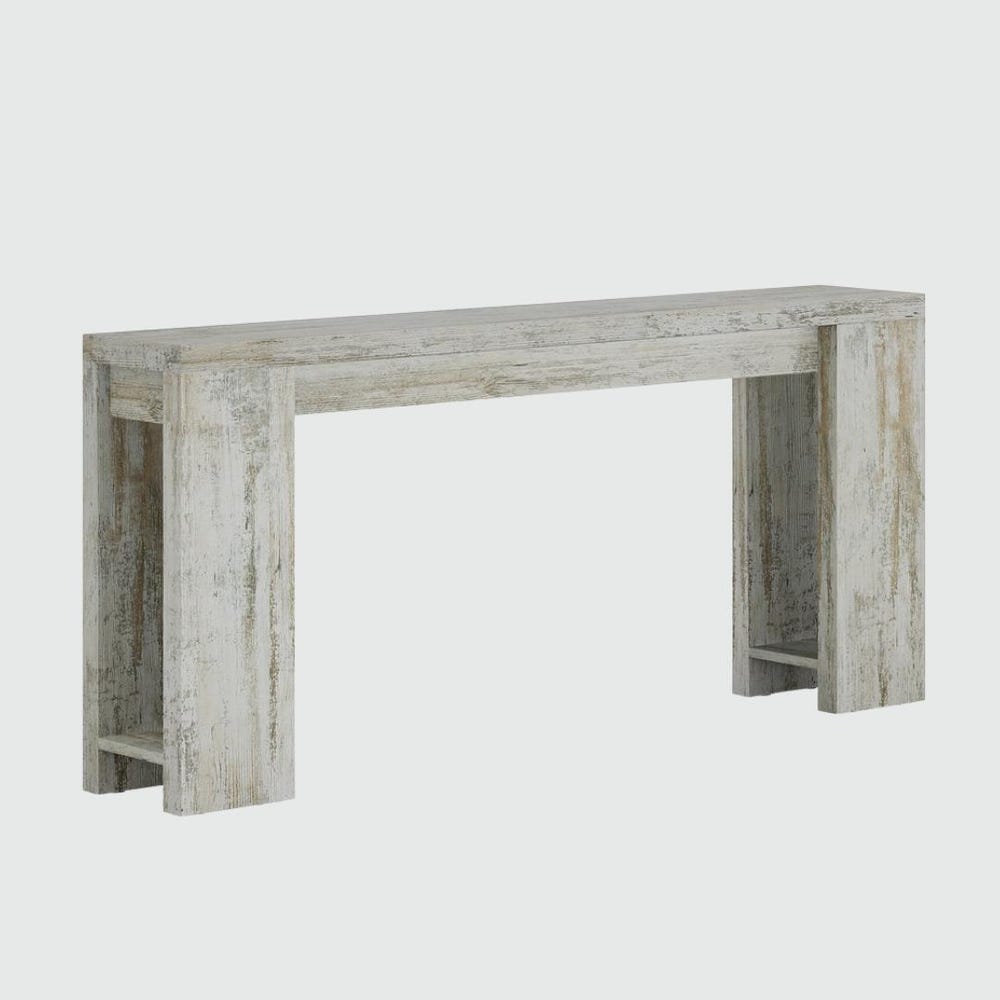 Rustic 70.9" Console Table – Extra Long Farmhouse Entryway Table, Narrow Sofa Table with Legs, Modern Hallway Wood Accent Table - Image 4