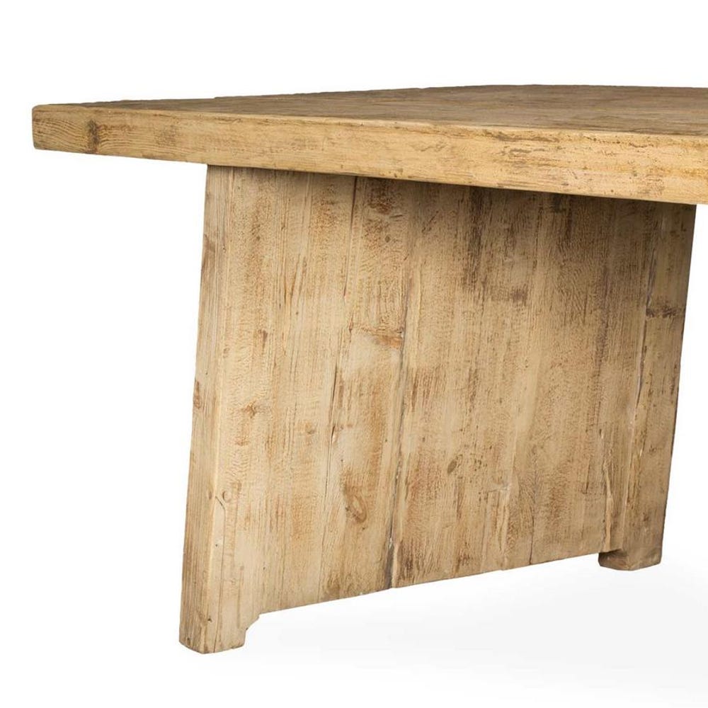 Rustic Coffee Table Solid Wood – Reclaimed Pine Coffee Table – Natural Wood Living Room Table Handmade Farmhouse Decor - Image 3