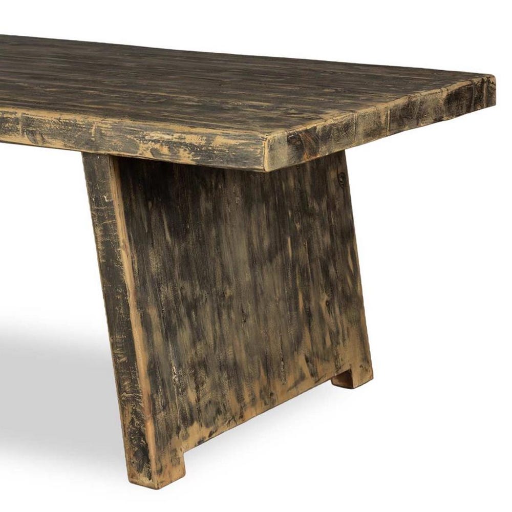 Rustic Coffee Table Solid Wood – Reclaimed Pine Coffee Table – Natural Wood Living Room Table Handmade Farmhouse Decor - Image 6