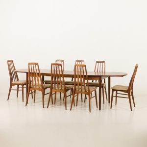 Danish rosewood extension table in the style of Arne Vodder, 1960s