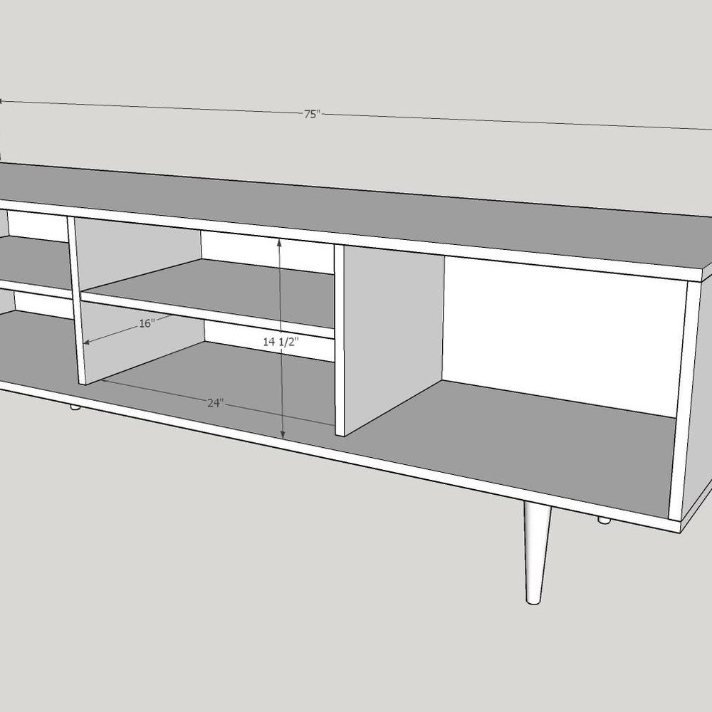 Roosevelt Credenza - Solid Cherry - In Stock! - Image 2