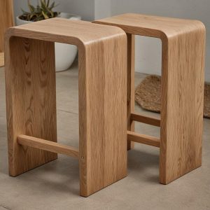 Wooden stool / bar stool / side table / plant stool / handmade stool / round stool / seat stool / made to order / gift idea