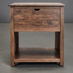 il_1000x1000.6868781635_kjfh.jpg Real wood bedside table / nightstand / side table / bedroom dresser / bedroom furniture / bed side table / oak bedside table
