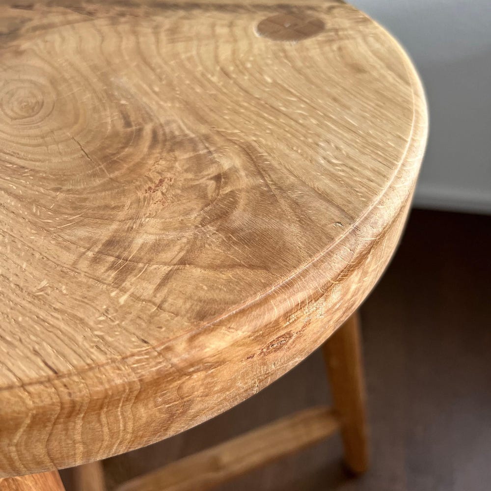 Wooden stool / side table / plant stool / handmade stool / round stool / seat stool / bar stool / natural wood / gift idea - Image 3