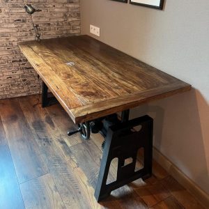 il_1000x1000.6868788697_1wp9.jpg Rustic Solid Wood Dining Table - Handcrafted Office & Conference Table - Farmhouse Solid Wood Table - Modern Dining Table