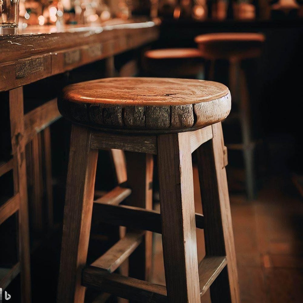 Wooden stool / side table / plant stool / handmade stool / stool round / stool / Made to order / natural wood / gift idea - Image 4