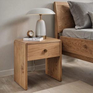 il_1000x1000.6868825785_5ibc.jpg Real wood bedside table / nightstand / side table / bedroom dresser / bedroom furniture / bed side table / oak bedside table